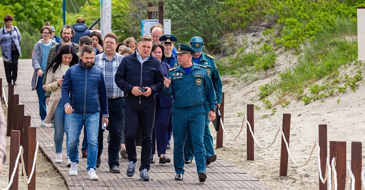 В Калининградской области проверили готовность к пляжному сезону gov39.ru