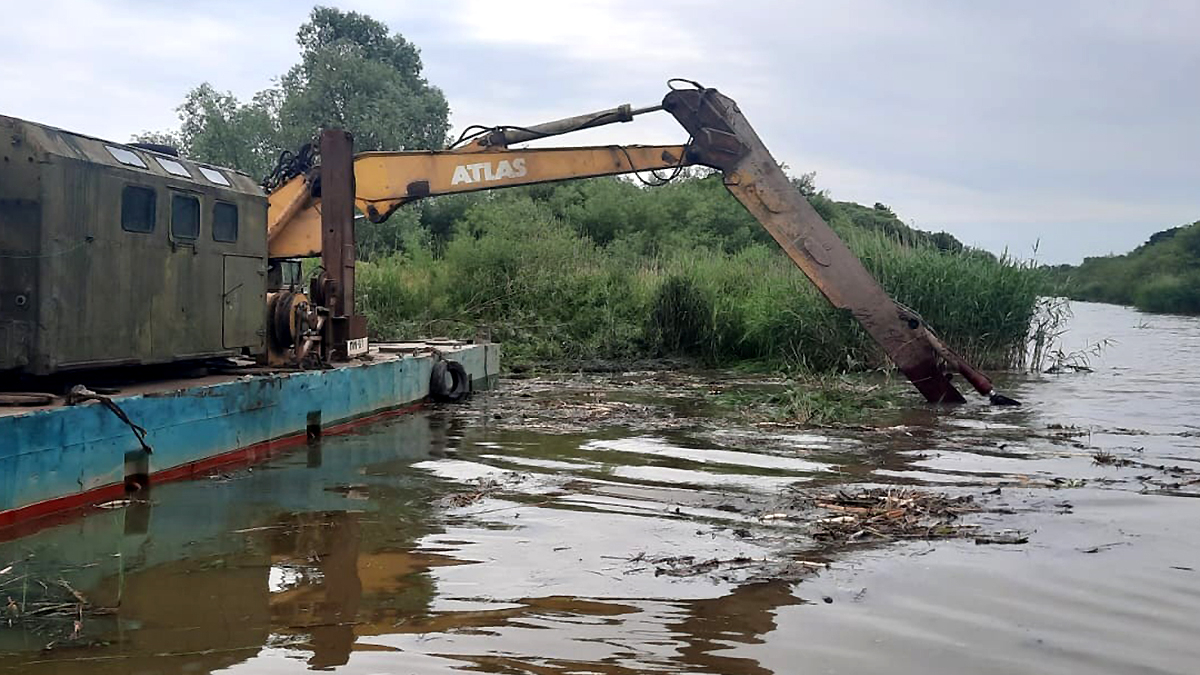 В Калининградской области ведется восстановление реки Промысловой