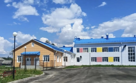 Для детей поселка Большая Саровка Томской области построили новую школу с детсадом Для детей поселка Большая Саровка Томской области построили новую школу с детсадом